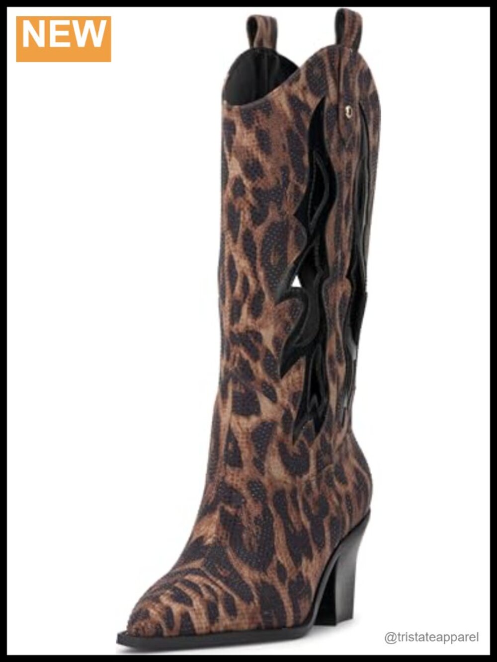 Women's Mid-Calf Chelsea Boots Faux Suede Block Heel Pull-On Almond Toe